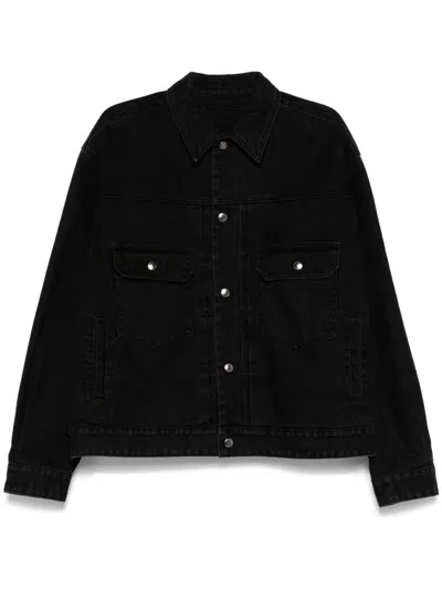 Wooyoungmi Denim Jacket In Black