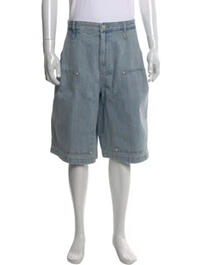 Pre-owned Wooyoungmi Denim Shorts In Blue