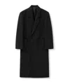 Wooyoungmi Double-breasted Wool Cashmere Coat In Black