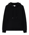 Wooyoungmi Drawstring Hooded Sweatshirt In Black