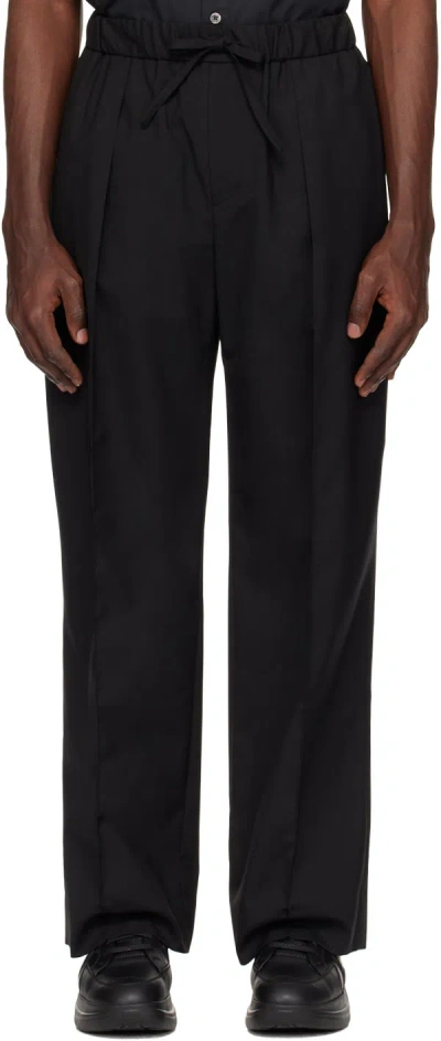 Wooyoungmi Drawstring Sweatpants In Black