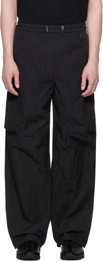 Wooyoungmi Elastic Waist Sweatpants In Black