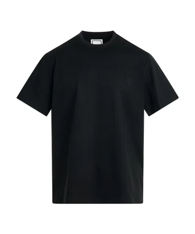 WOOYOUNGMI EMBOSSED-LOGO COTTON T-SHIRT