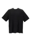 Wooyoungmi Embroidered-logo T-shirt In Black