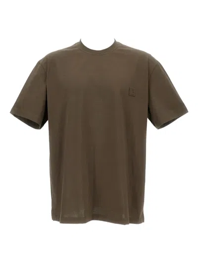 WOOYOUNGMI EMBROIDERED-LOGO T-SHIRT