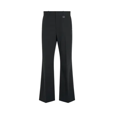 Wooyoungmi Flared Suit Pants In Black
