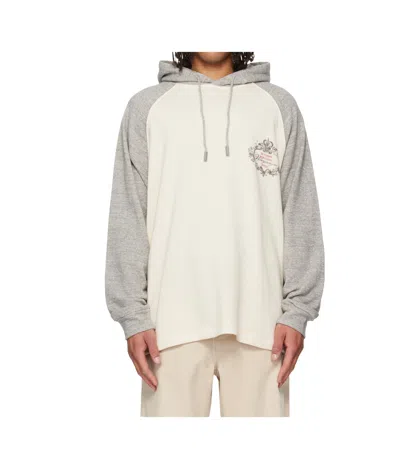 Wooyoungmi French Terry Cloth Hooded Sweatshirt In Gray