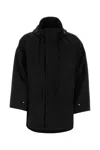 Wooyoungmi Nylon Windbreaker With Hood And Drawstring Hem