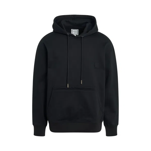 Wooyoungmi Black Patch Hoodie