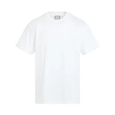 Wooyoungmi Glowing Logo T-shirt In White
