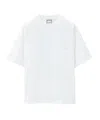 Wooyoungmi Off-white Flower Back Logo T-shirt In White