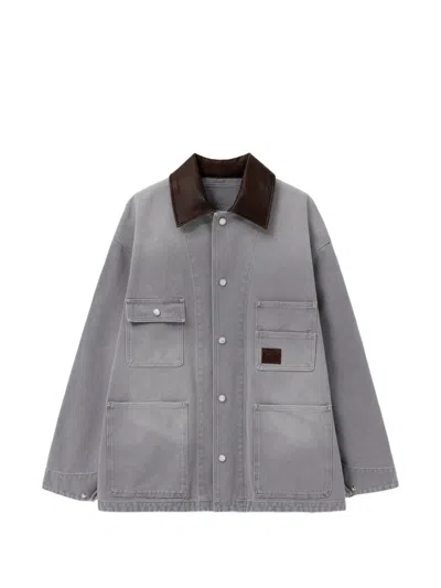 Wooyoungmi Jacket Men Color Grey In Gray