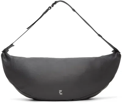 Wooyoungmi Gray Large Moon Bag In 633g Grey