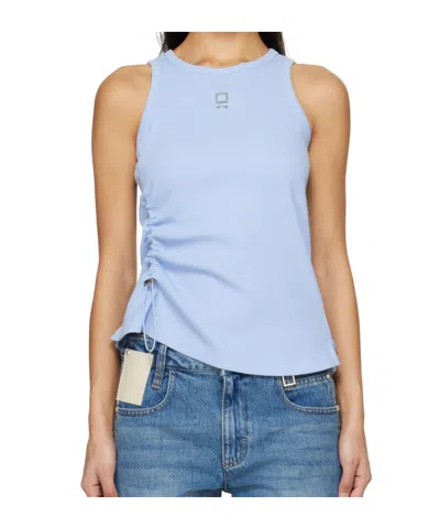 Wooyoungmi Blue Hardware Tank Top In Blue 730l