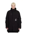 Wooyoungmi High-collar Long-sleeved Down Jacket In Black