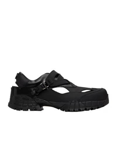 Wooyoungmi Hollow Sneakers In Black
