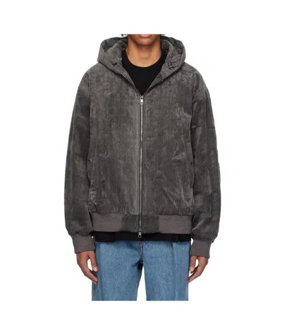 Wooyoungmi Hooded Jacket In Black