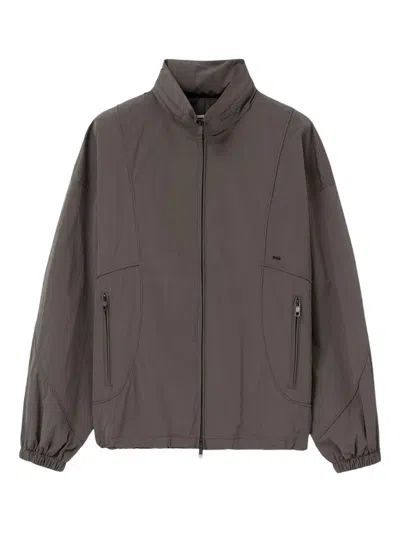 Wooyoungmi Hooded Jacket In Gray