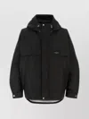 Wooyoungmi Hooded Polyester Jacket With Drawstring And Pockets