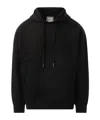 Wooyoungmi Classic Black Hoodie With Signature Logo Accents In Black