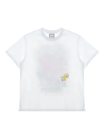 WOOYOUNGMI ILLUSTRATION-PRINT T-SHIRT