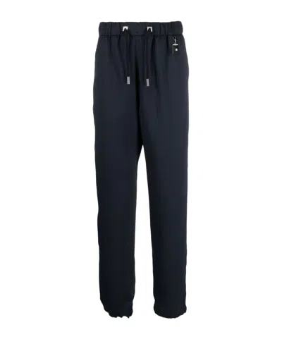 Wooyoungmi Keychain Casual Pants In Animal Print