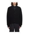 Wooyoungmi Knitted Cardigan In Black