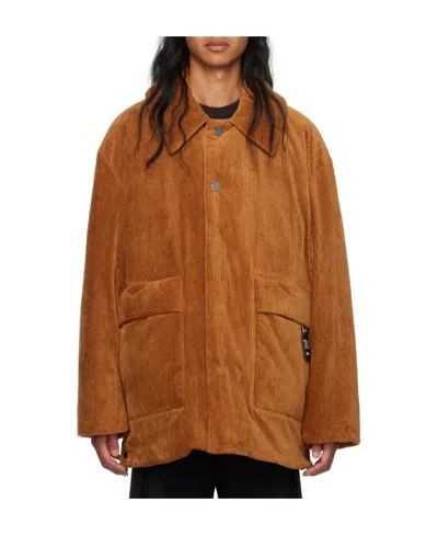 Wooyoungmi Lapel Button Down Jacket In Brown