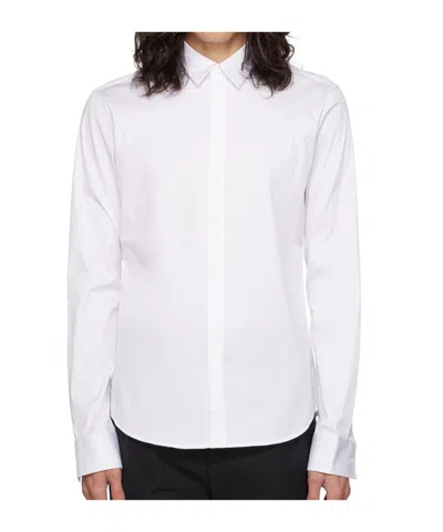 Wooyoungmi Lapel Button-down Shirt In White