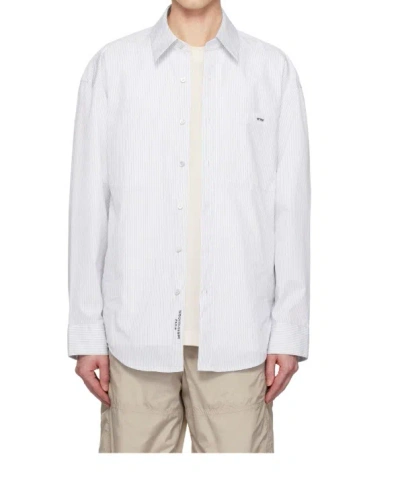 Wooyoungmi Lapel Long Sleeve Shirt In White
