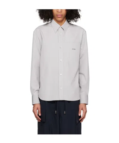 Wooyoungmi Lapel Long-sleeved Shirt In White