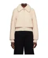 WOOYOUNGMI LAYERED FUR CASUAL JACKET