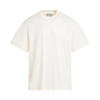 Wooyoungmi Off-white Printed T-shirt In 753i Ivory