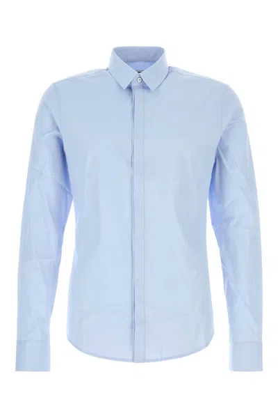 WOOYOUNGMI LIGHT BLUE POPLIN SHIRT