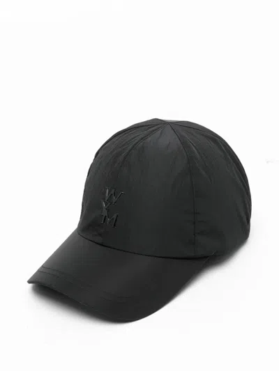 Wooyoungmi Logo-detail Baseball Cap In Black