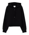 Wooyoungmi Logo Hooded Sweatshirt In Black