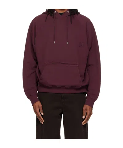 Wooyoungmi Logo Hoodie In Purple