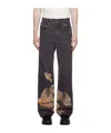 Wooyoungmi Gray Volcano Jeans In Brown