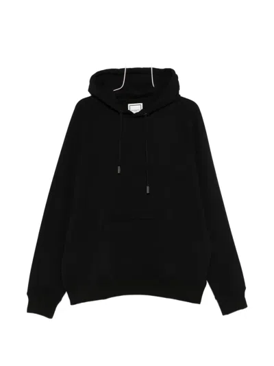 Wooyoungmi Logo Patch Hoodie In Black