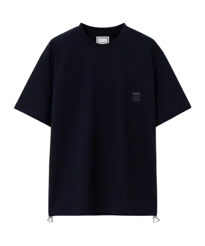 WOOYOUNGMI LOGO PATCH T-SHIRT