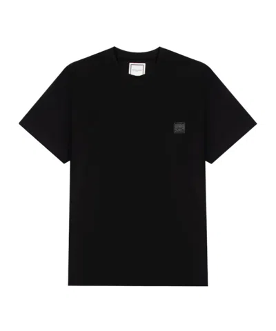 WOOYOUNGMI WOOYOUNGMI WAVE GRAPHIC LOGO T-SHIRT