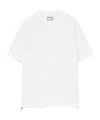 Wooyoungmi White Swaying Flower Back Logo T-shirt In White