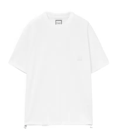 WOOYOUNGMI LOGO PATCH T-SHIRT