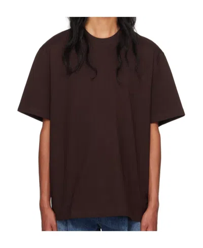 Wooyoungmi Logo-print Cotton T-shirt In Black