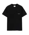 Wooyoungmi Black Light Graphic T-shirt In Black