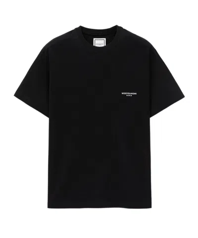 WOOYOUNGMI LOGO-PRINT COTTON T-SHIRT