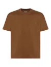Wooyoungmi Logo-print T-shirt In Brown