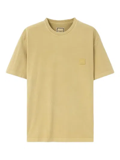 Wooyoungmi Logo-print T-shirt In Yellow