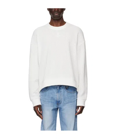 Wooyoungmi Logo Round-necked Sweater In White