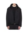 Wooyoungmi Long Sleeve Casual Jacket In Black